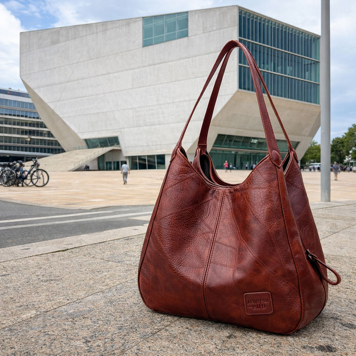 Andrea™ | Ledertasche über die Schulter