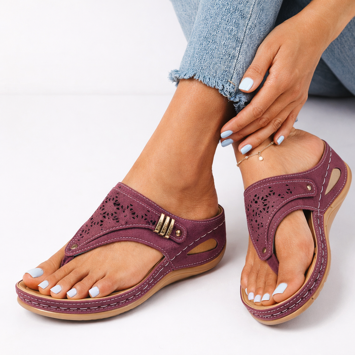 Martina | Bunte Komfort-Sandalen