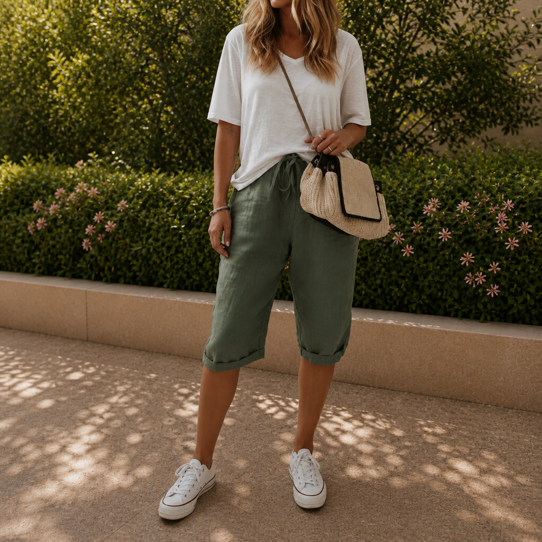 Lena – Leichte &amp; bequeme Sommer-Bermuda