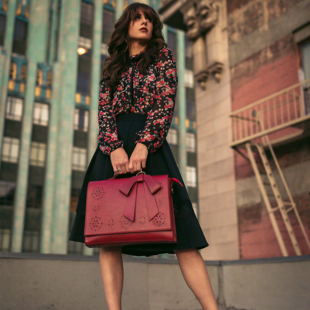 Carmen | Elegante Schleifen-Tasche