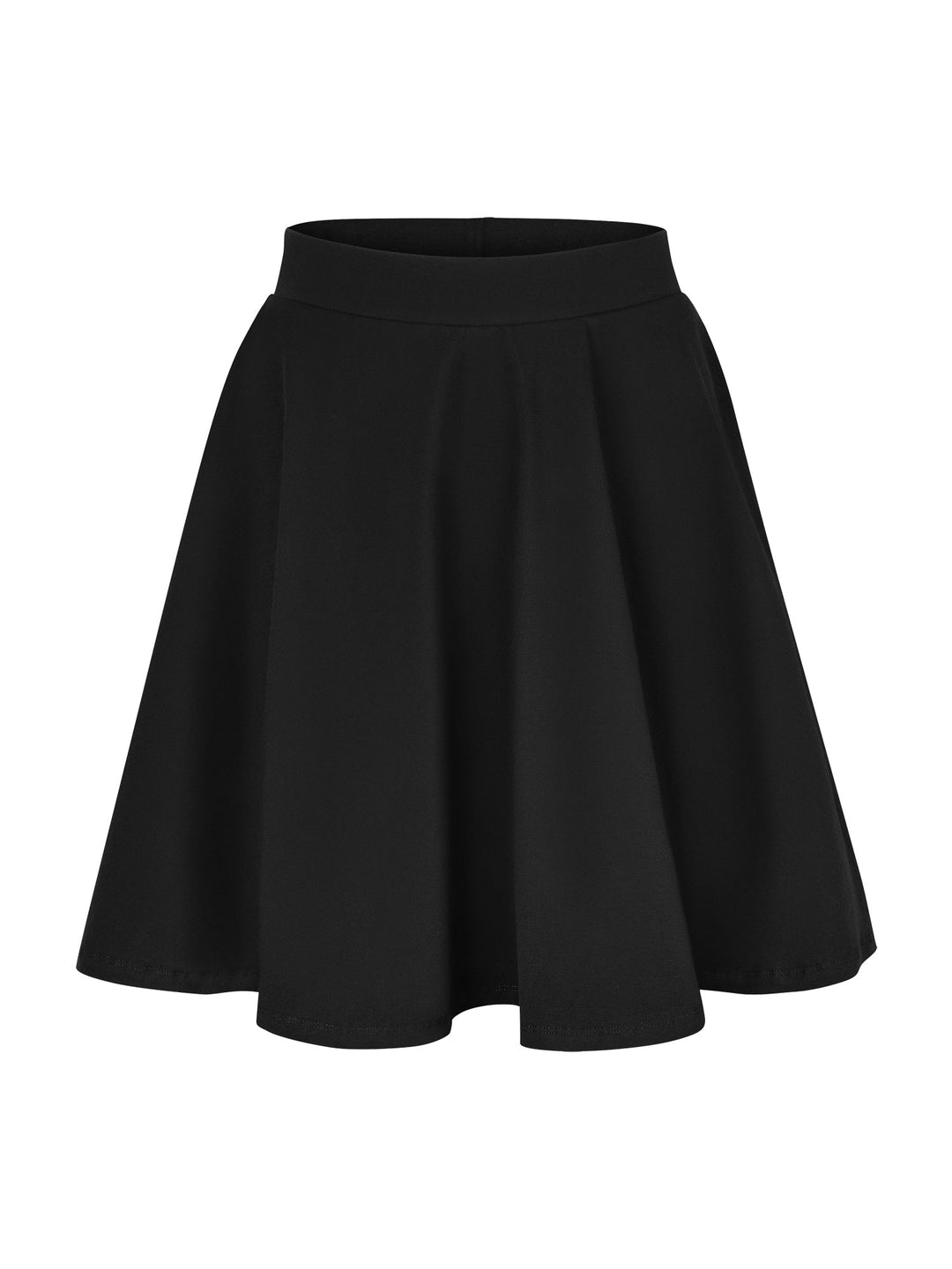 Elena I Langer Skort in Schwarz