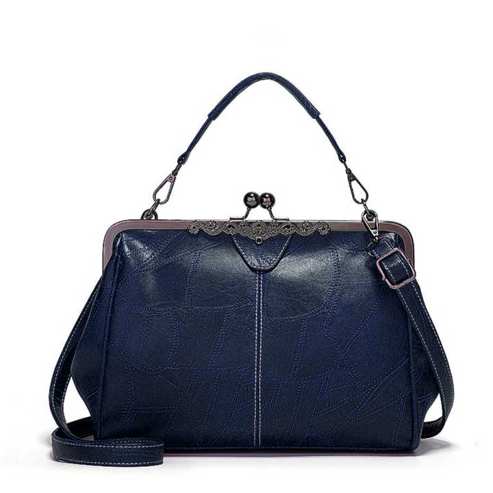 Ingrid | Vintage Kuss-Schloss Handtasche