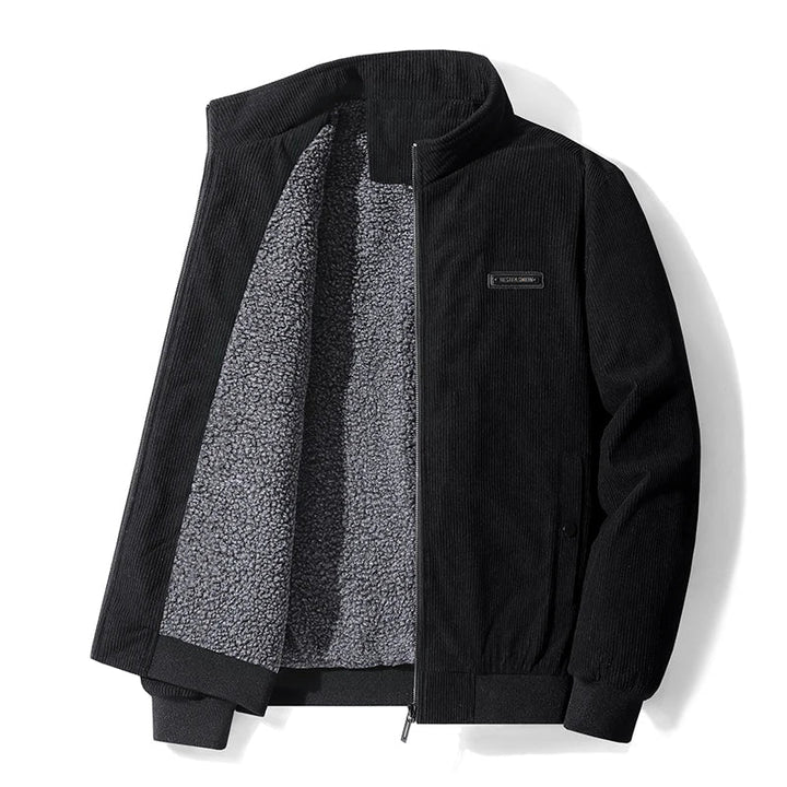 Lukas I Winterwarme Cordjacke – Klassischer Stil mit Fleece-Isolierung