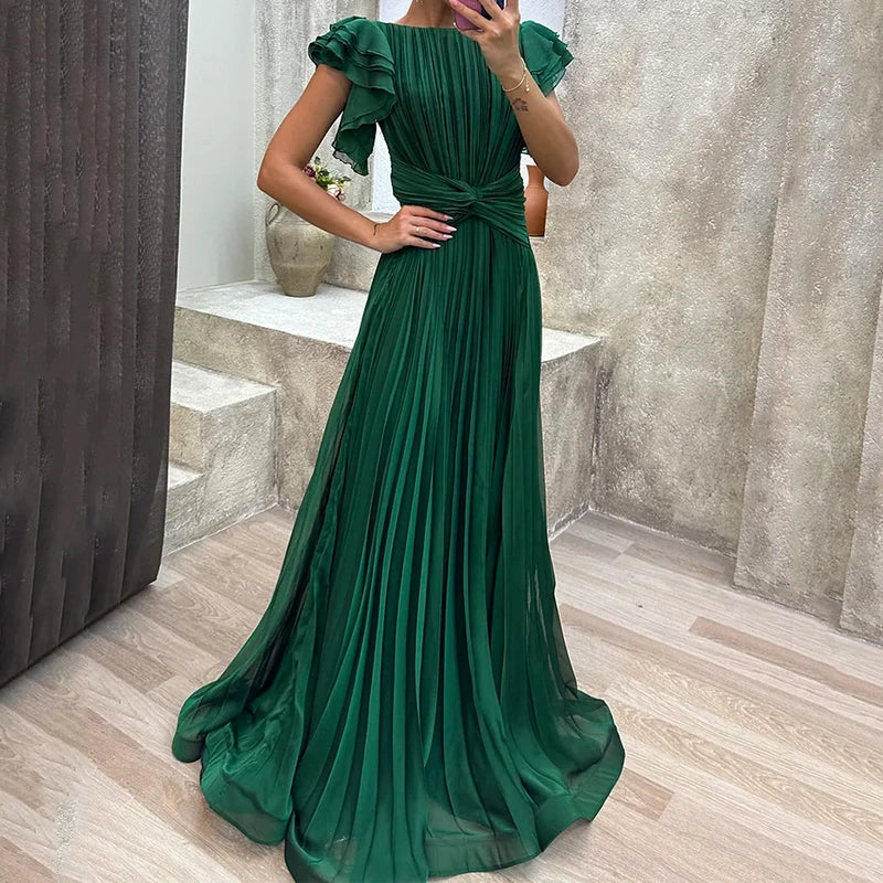 Alessia™ | Plissiertes Abendkleid