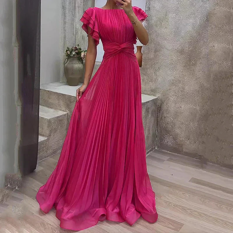 Alessia™ | Plissiertes Abendkleid