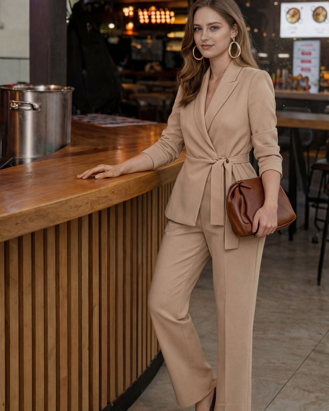 Lily | Eleganter Lässiger Zweiteiler