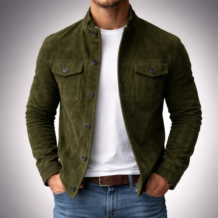 Anton | Stilvolle Wildlederjacke