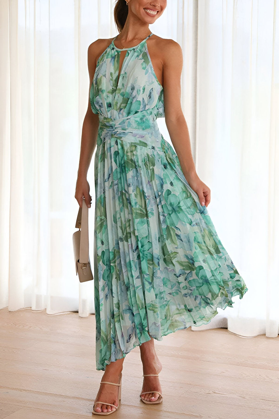 Jasmine™ | Fließendes Maxikleid