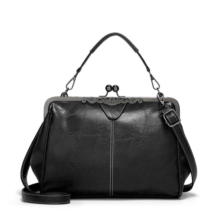 Ingrid | Vintage Kuss-Schloss Handtasche
