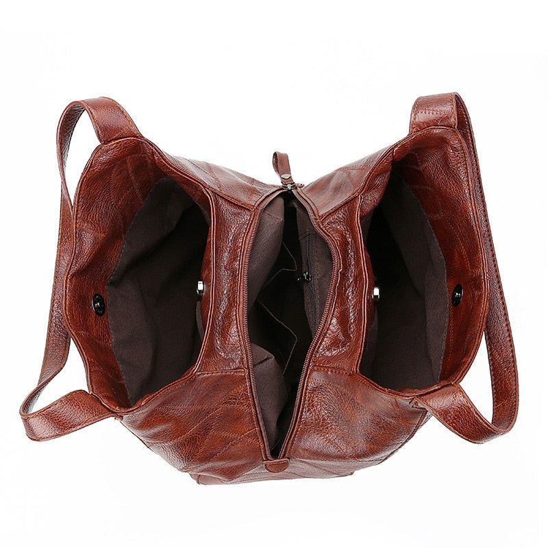 Andrea™ | Ledertasche über die Schulter