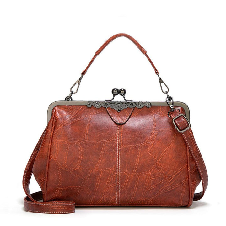 Ingrid | Vintage Kuss-Schloss Handtasche