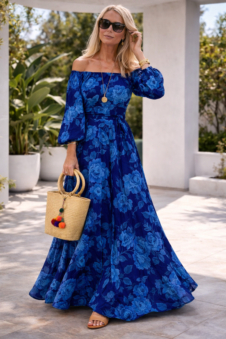Kayla™ | Romantisches Maxikleid mit Blumenmuster