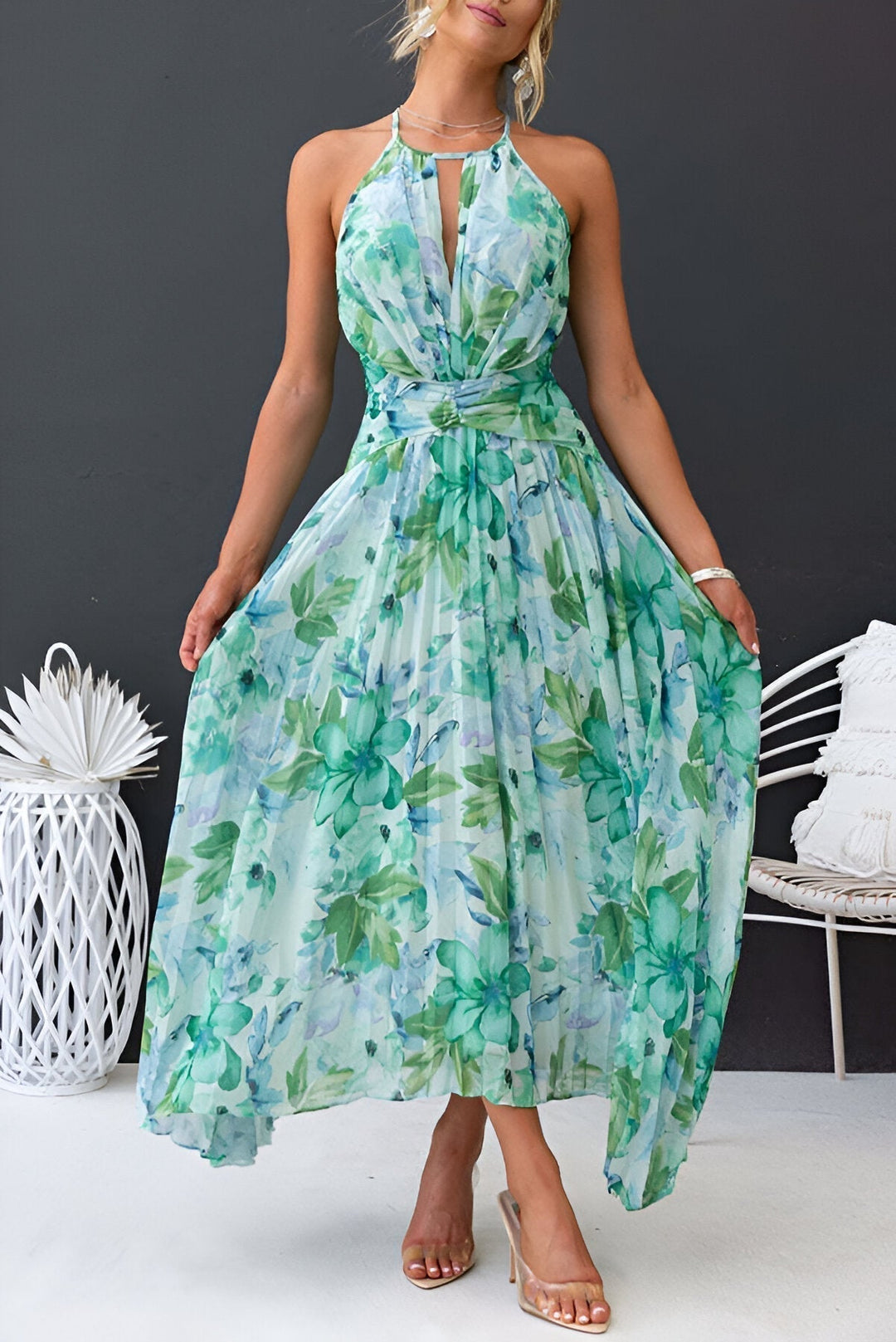 Jasmine™ | Fließendes Maxikleid