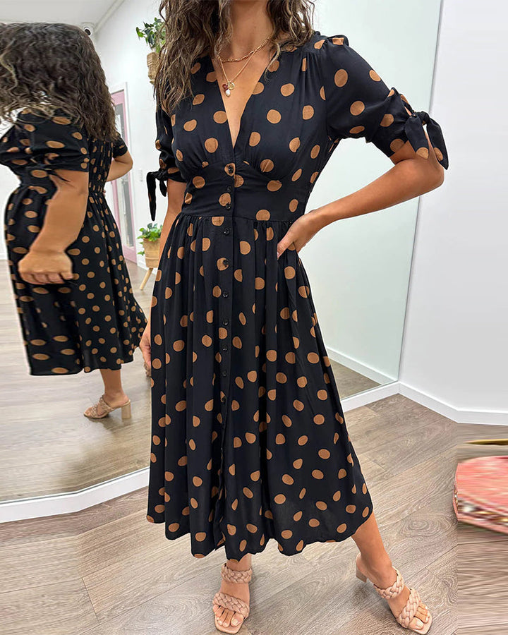 Olivia™ | Kleid mit Punkten