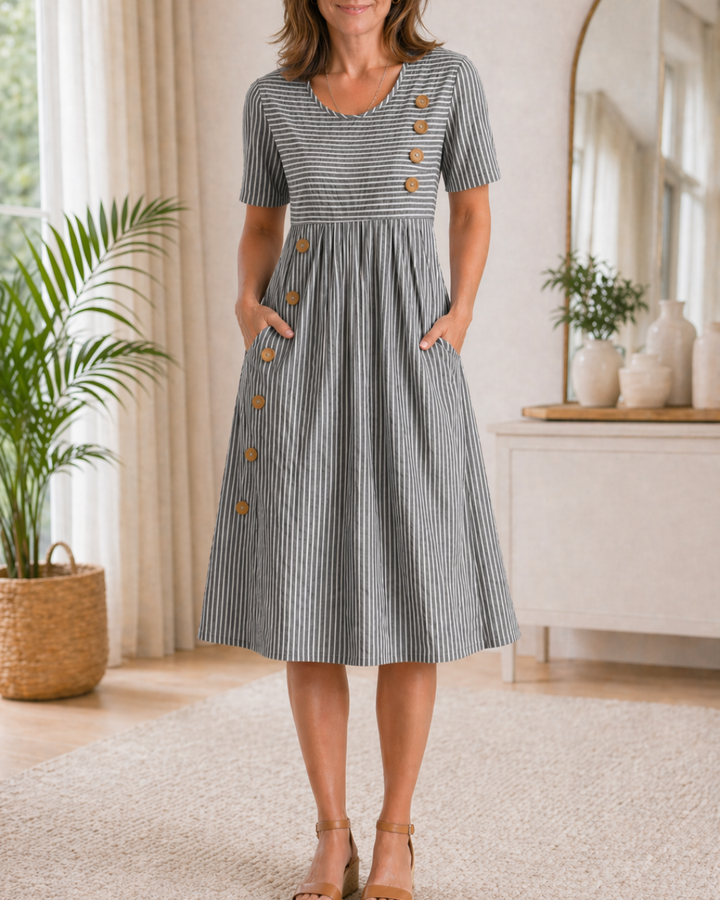 Marlies™ | Gestreiftes Sommerkleid