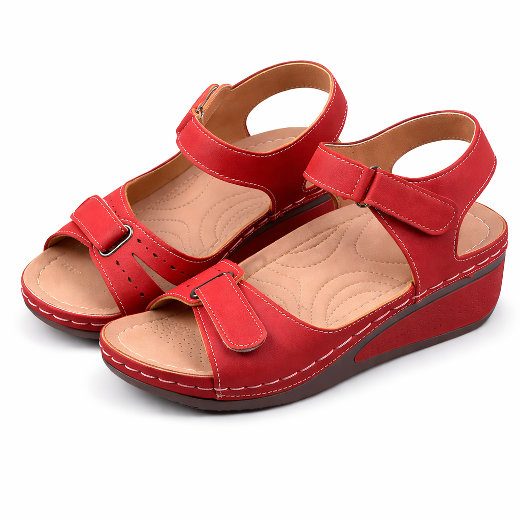 Angela | Orthopädische gepolsterte Sandalen