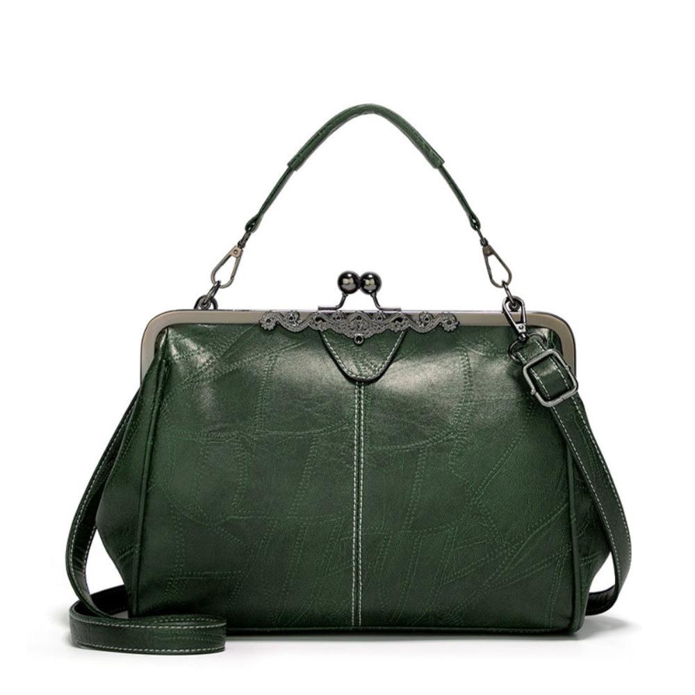 Ingrid | Vintage Kuss-Schloss Handtasche