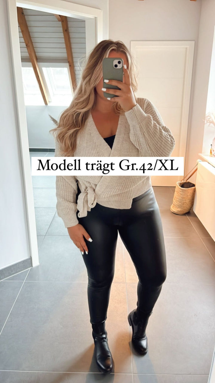 Anita I Unsere legendäre Lederlook-Leggings – Figurformend &amp; Gefüttert