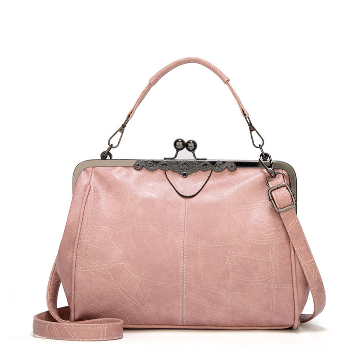 Ingrid | Vintage Kuss-Schloss Handtasche