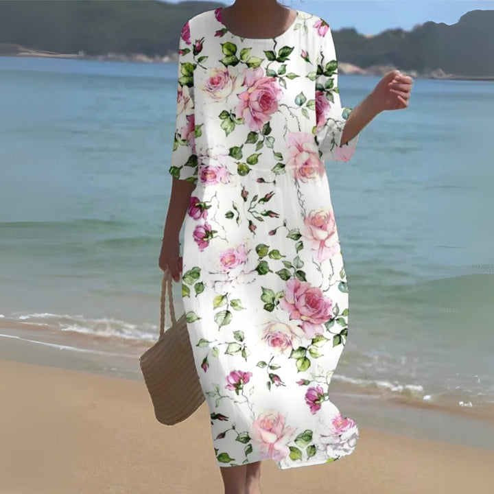 Roswitha™ | Florales Maxi Kleid in Plus Size