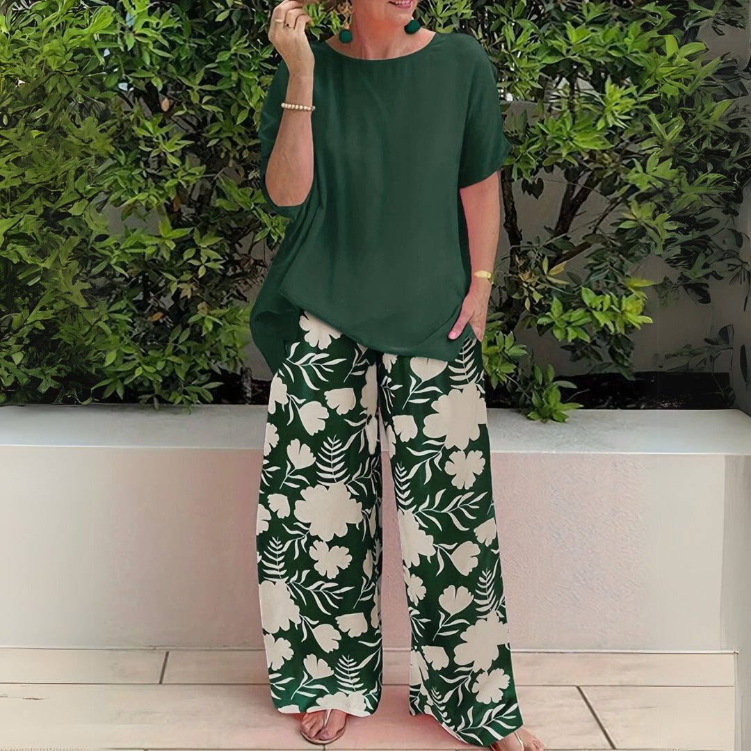 Mira™ | Plus-Size Set mit floralem Design