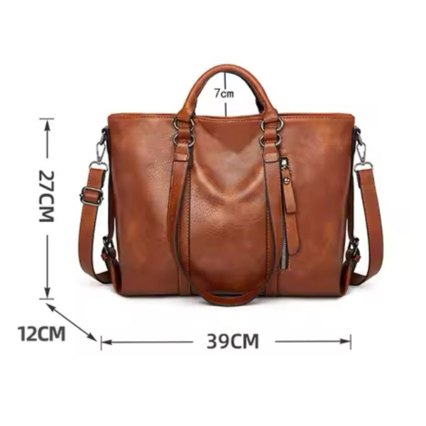 Lydia | Vintage-Tasche aus Kunstleder