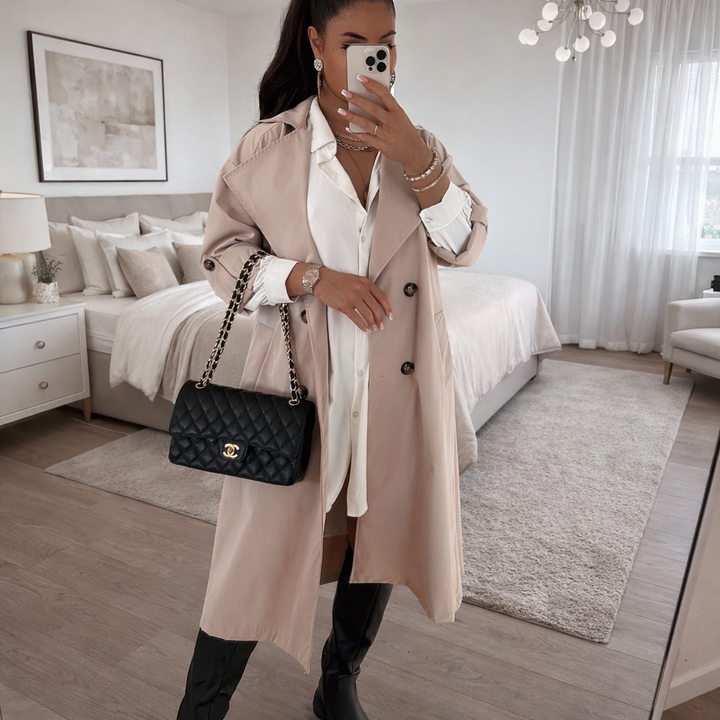 Leni | Klassischer Trenchcoat