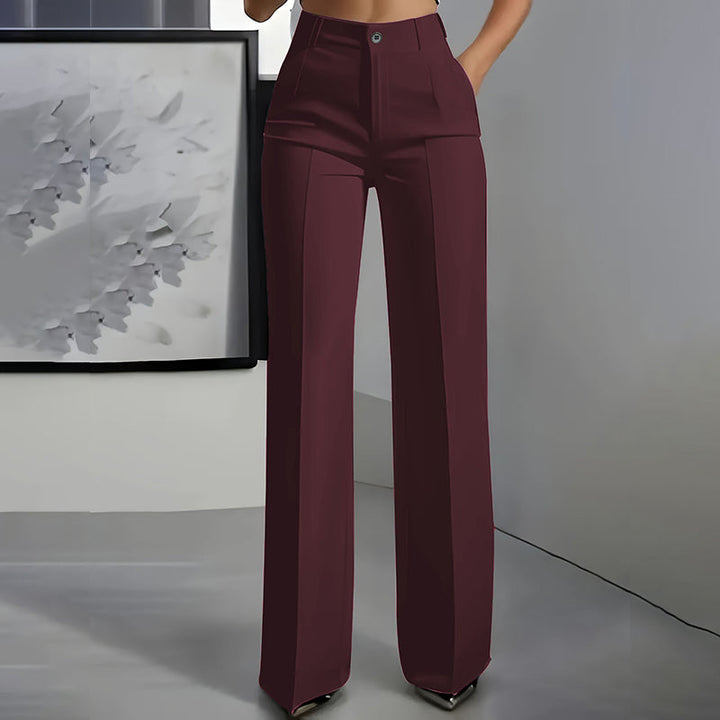 Victoria I Elegante High-Waist Anzughose für Damen