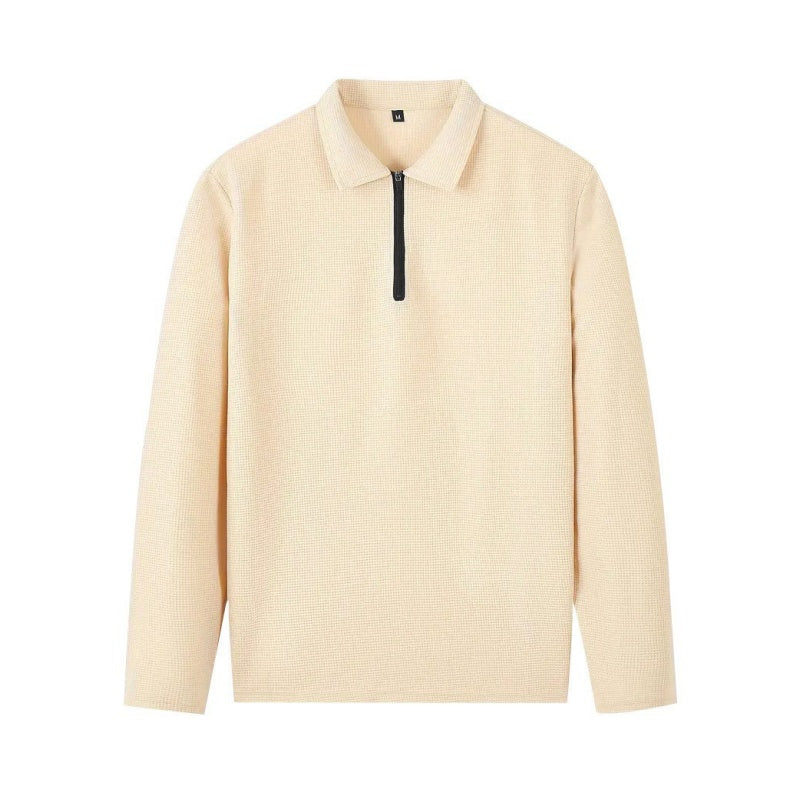 Hermann I Herren-Set aus Waffelstoff: Half-Zip Sweatshirt & Hose