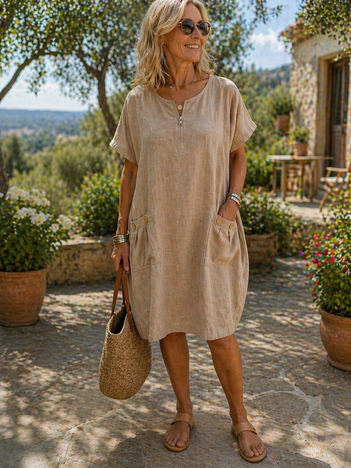 Silvia | Kleid mit Reißverschluss