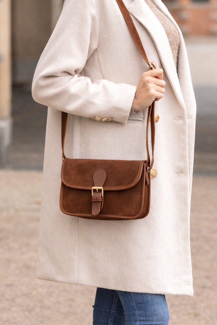 Lynn I Elegante Leder-Umhängetasche