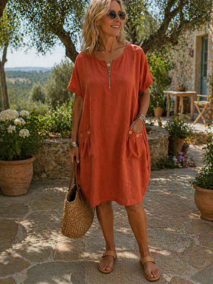 Silvia | Kleid mit Reißverschluss