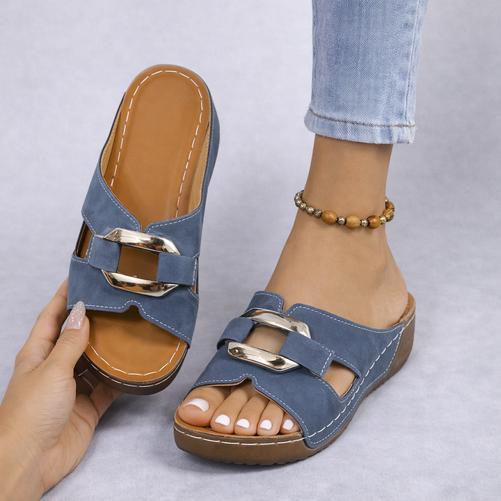Roswitha | Buckle-Sandalen