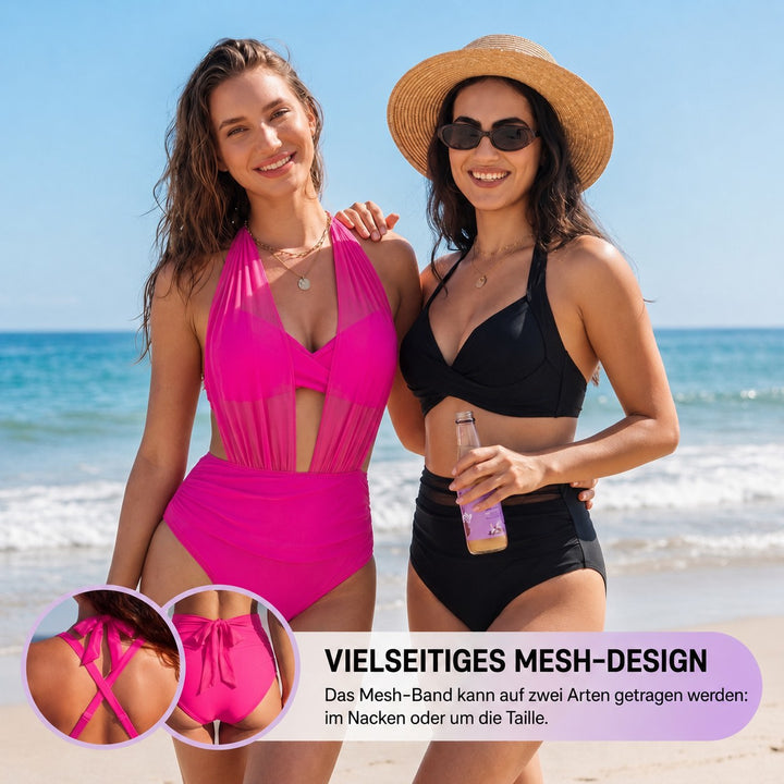 Mila™ | 2-in-1 High-Waist Bikini mit Bauchweg-Effekt
